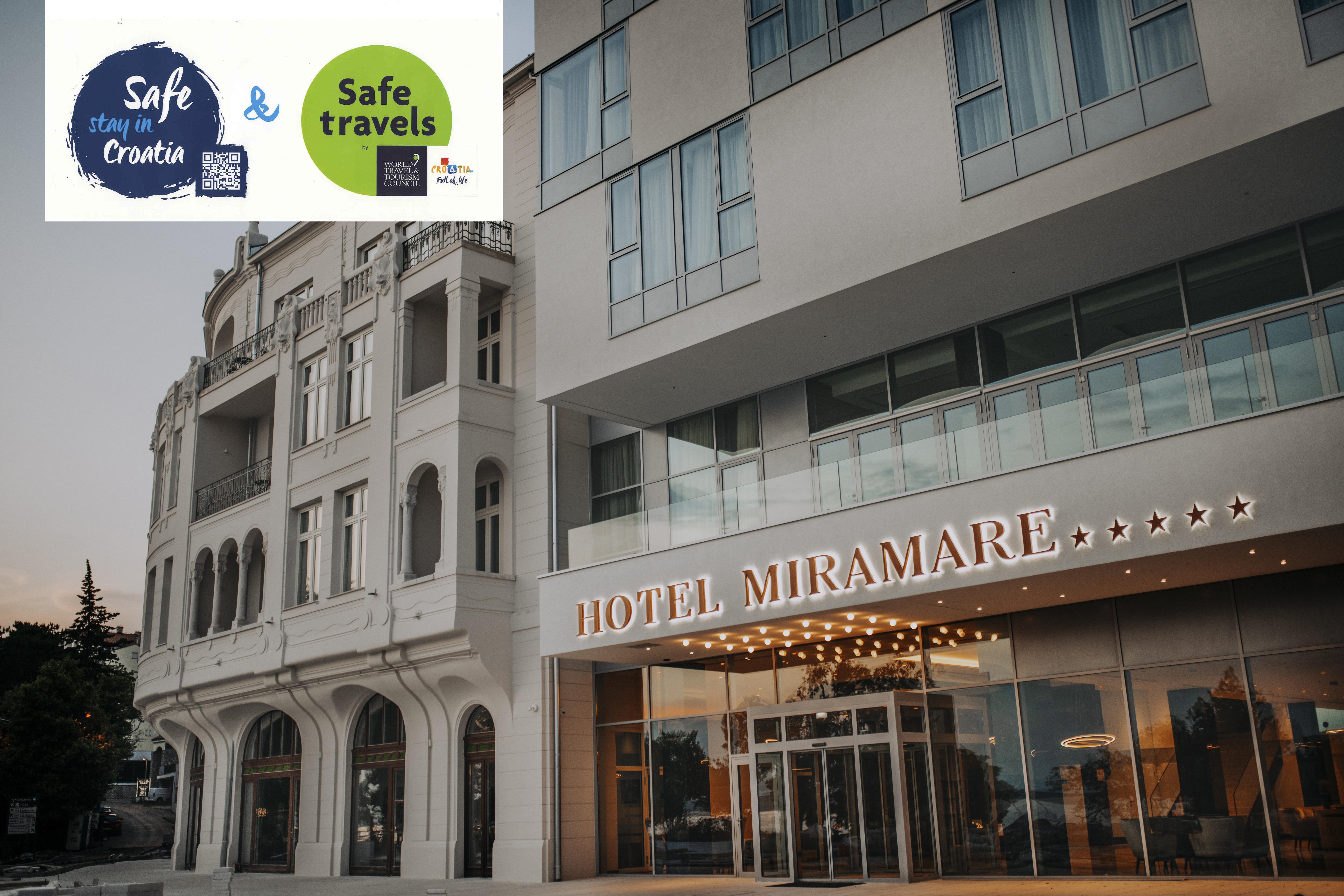 Hotel Miramare ซริกเวนิซา ภายนอก รูปภาพ